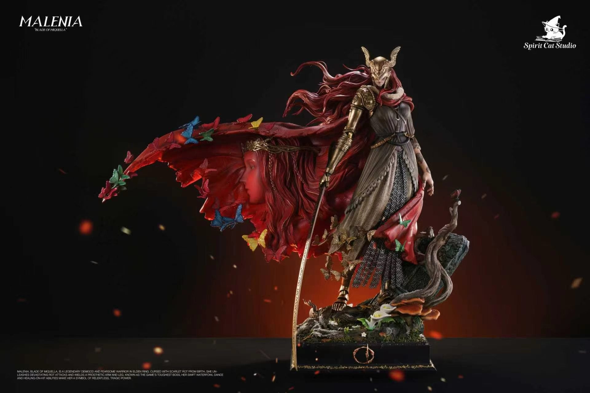 Malenia Elden Ring anime statue