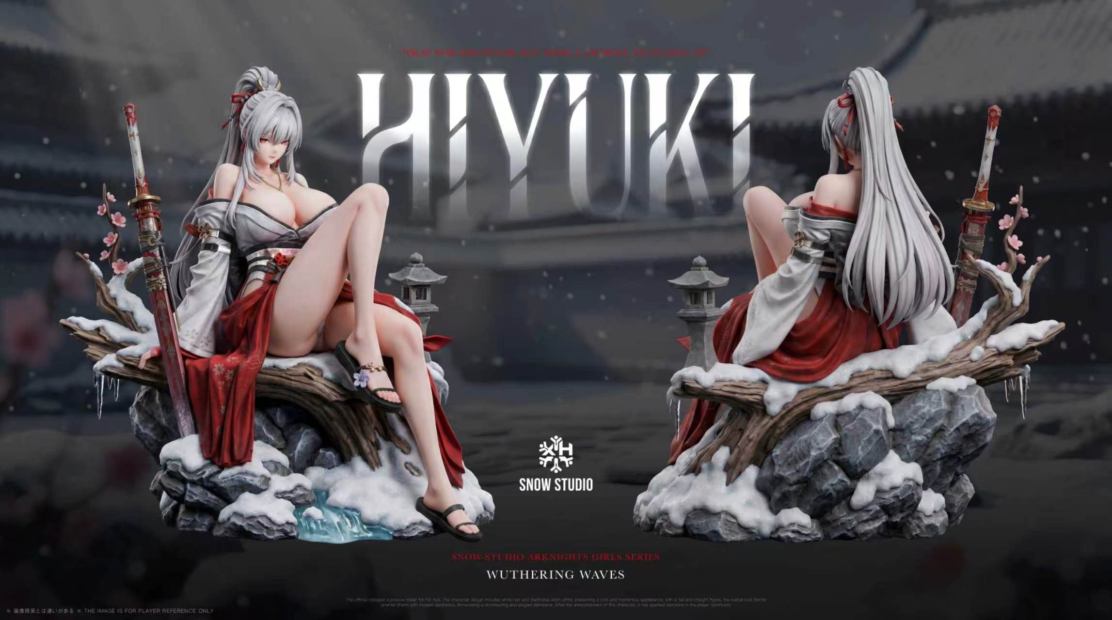 [Pre-order] 1/6 Hiyuki Statue - Snowflake Studio