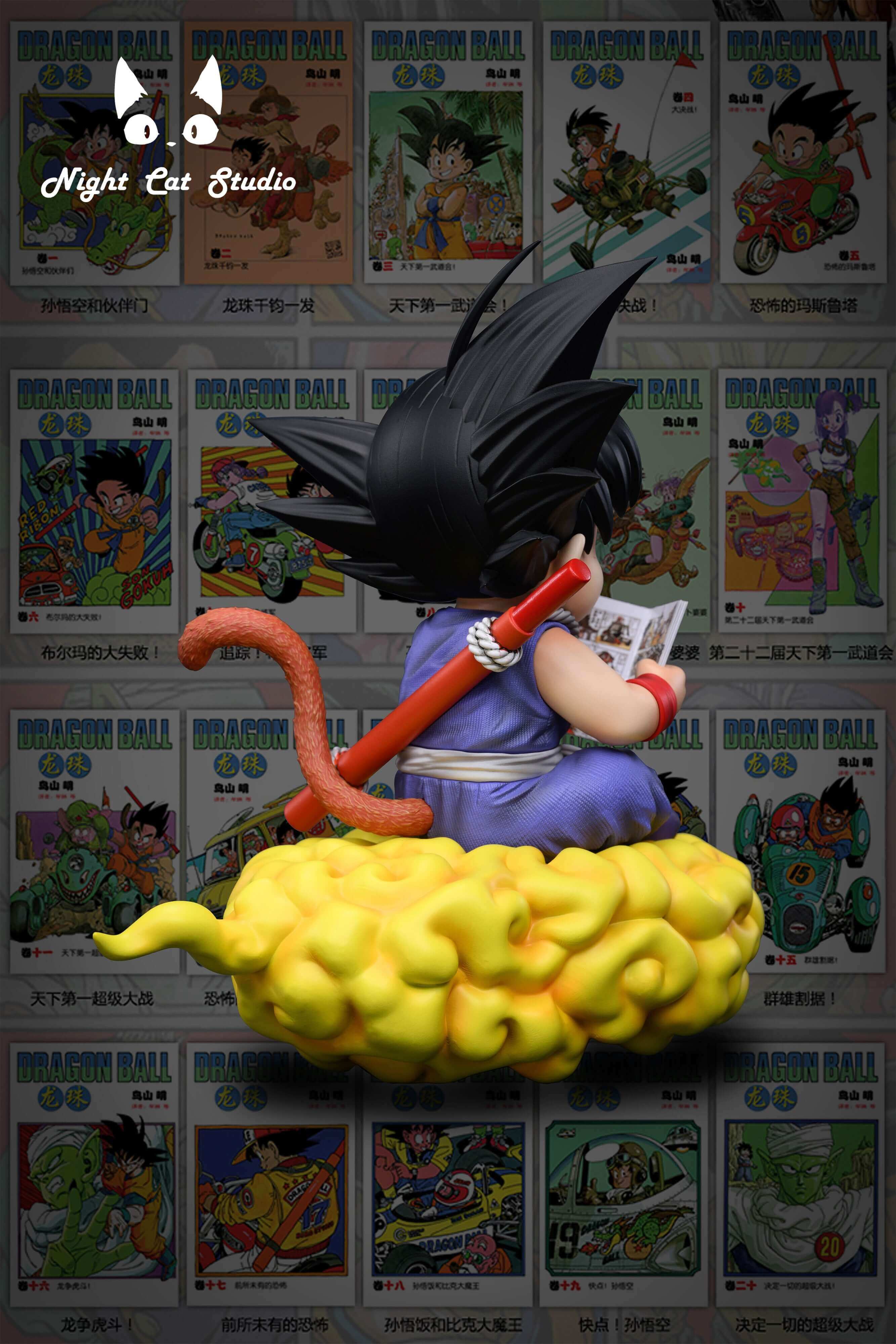 [Pre-order] Goku reading Dragon Ball comic book-Night Cat Studio