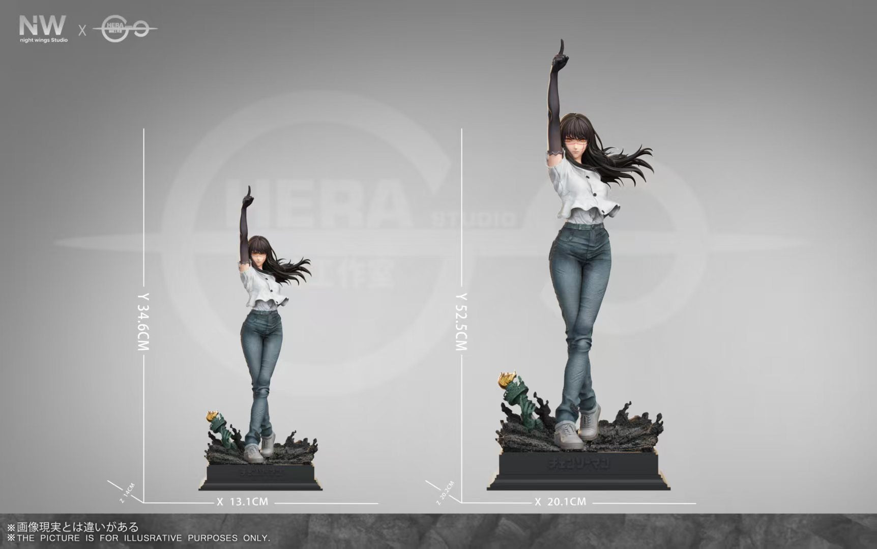 [Pre-order] 1/6 & 1/4 Yoru - Night Wing × Hera Studio