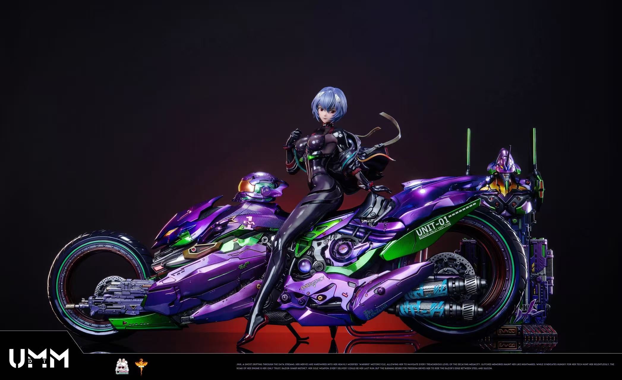 Rei Ayanami anime statue