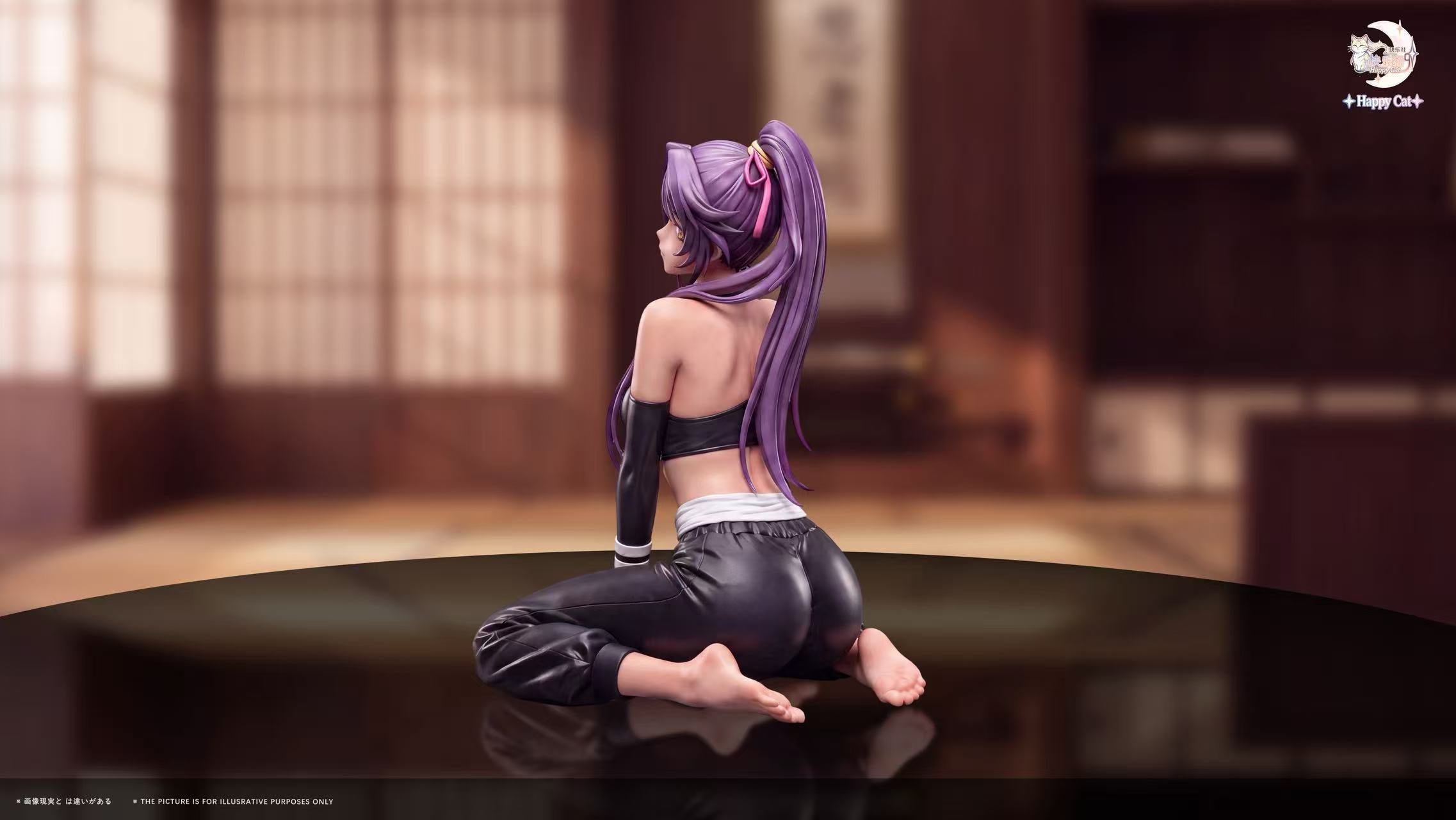 Yoruichi Shihouin anime statue