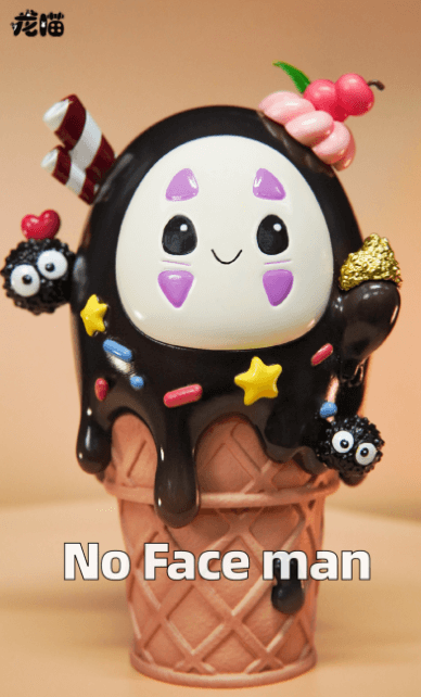 No-Face Ice Cream figure front