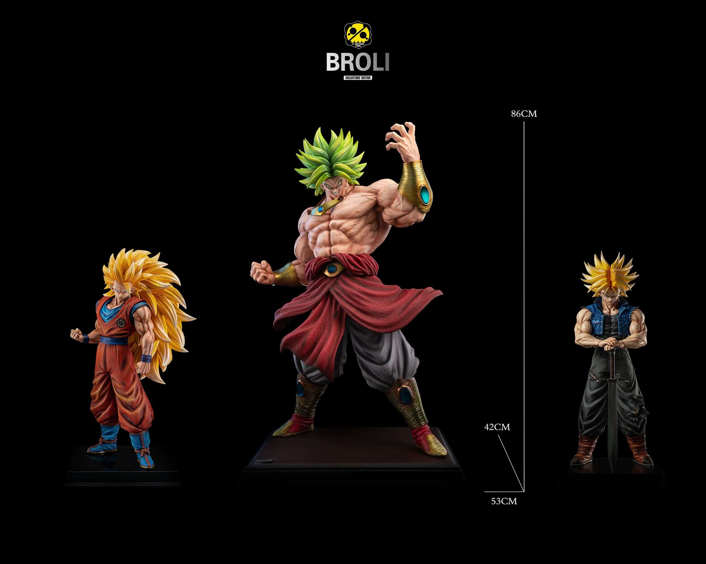 [Pre-order] 1/4 Broly - Dragon Ball- 2%-Studio