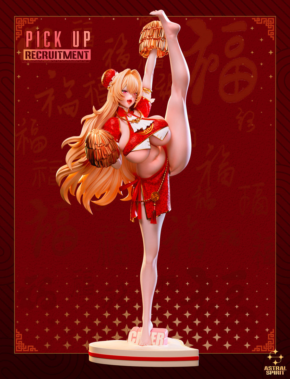 NIKKE Bay anime statue