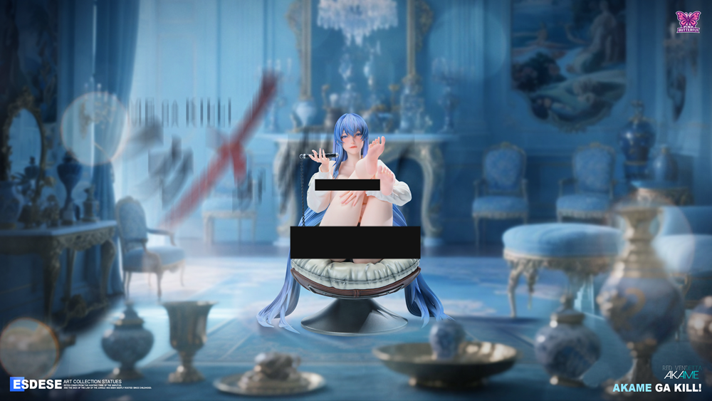 [Pre-order] 1/4 Esdeath - Pink Butterfly Studio