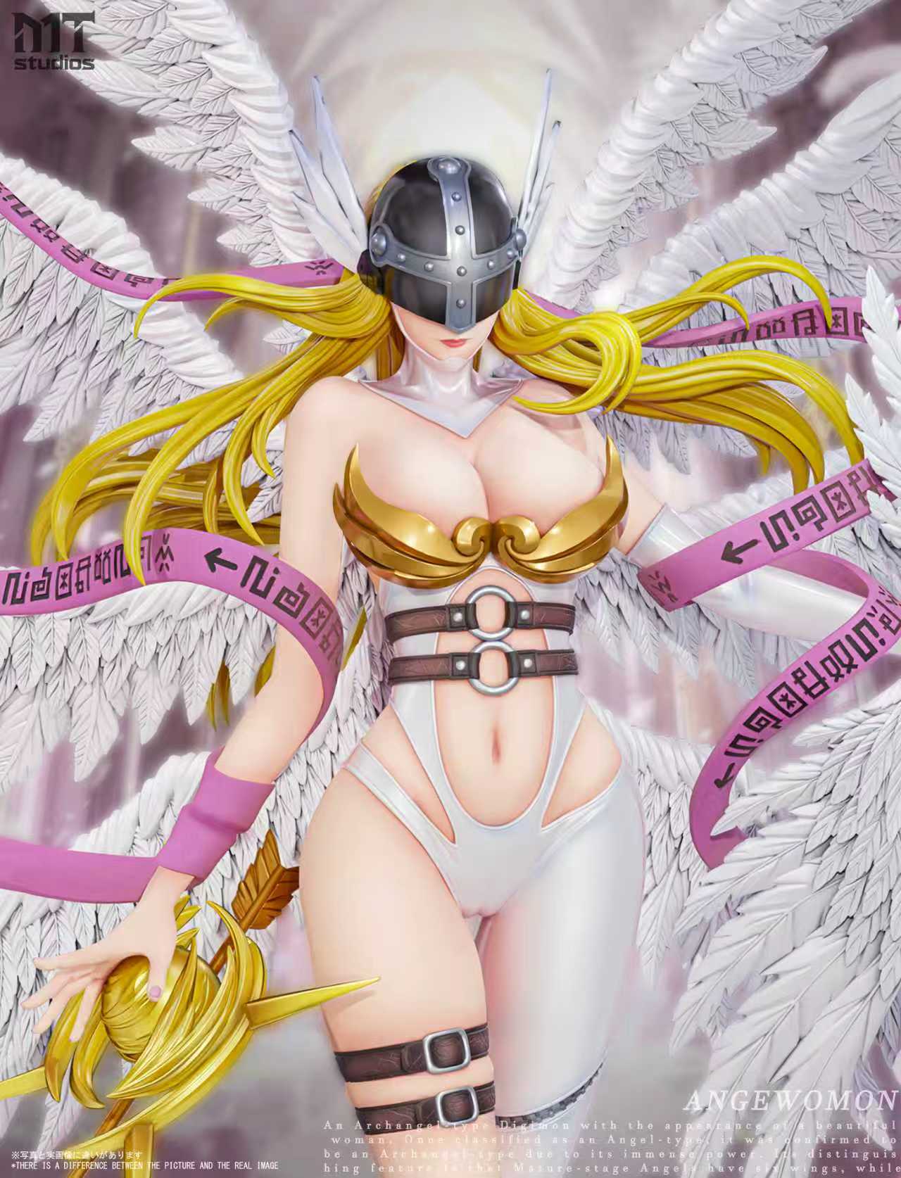 Angewomon Digimon figure