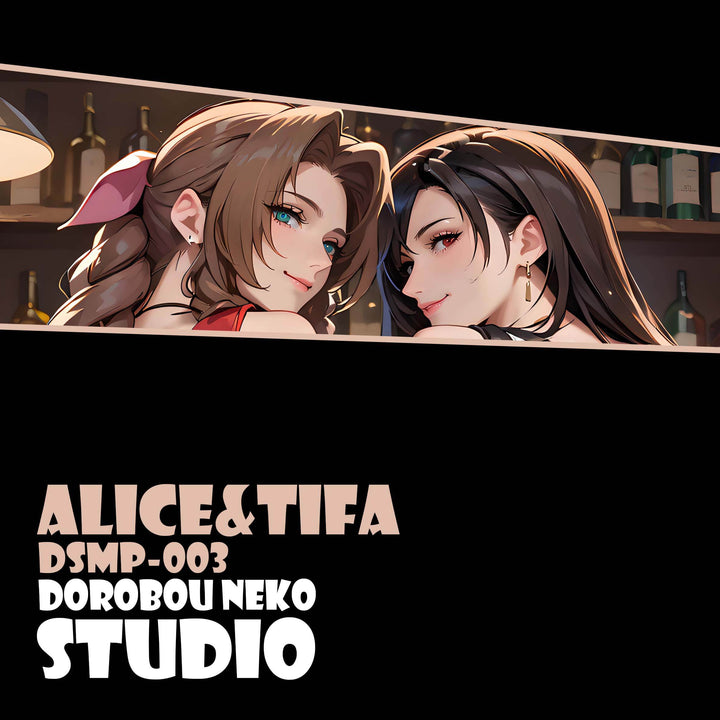 Alice and Tifa anime paint by numbers 3