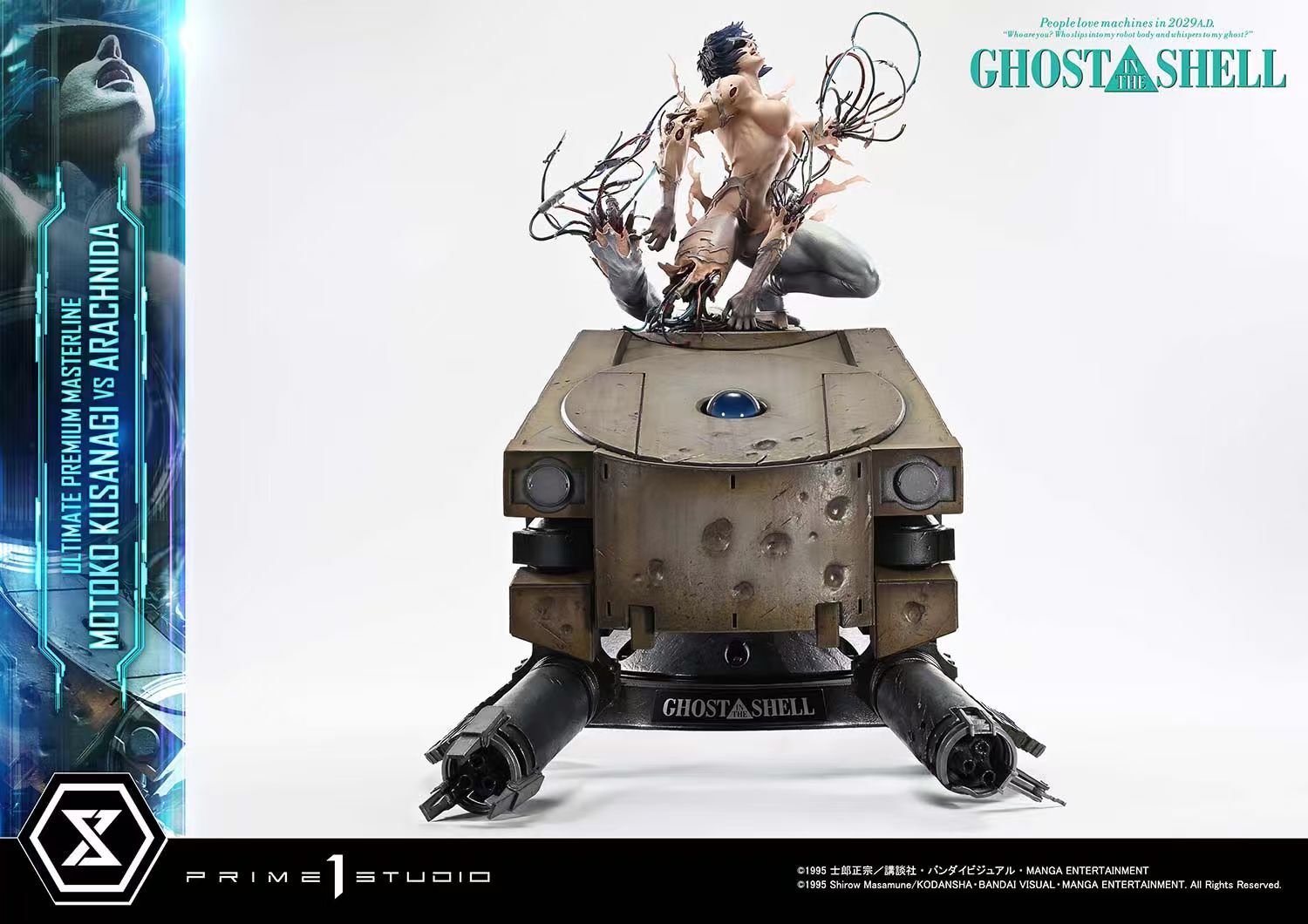 [Pre-order] 1/4 Motoko Kusanagi Statue - Prime 1 Studio