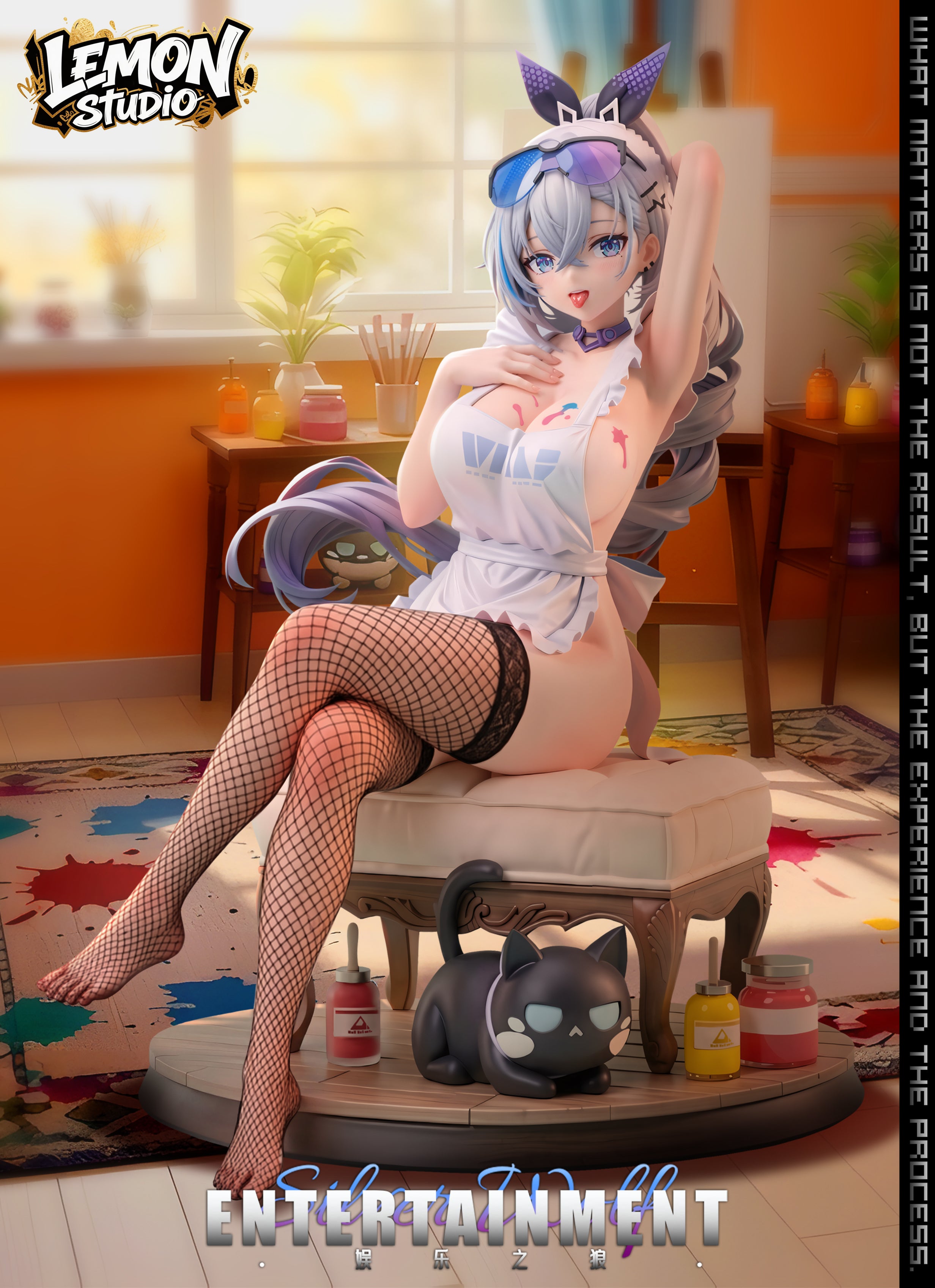 Silver Wolf anime figure