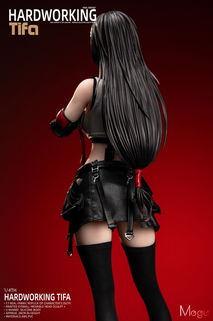 [Pre-order] 1/4 Tifa Silicone Articulated Figure - Mogu Studio