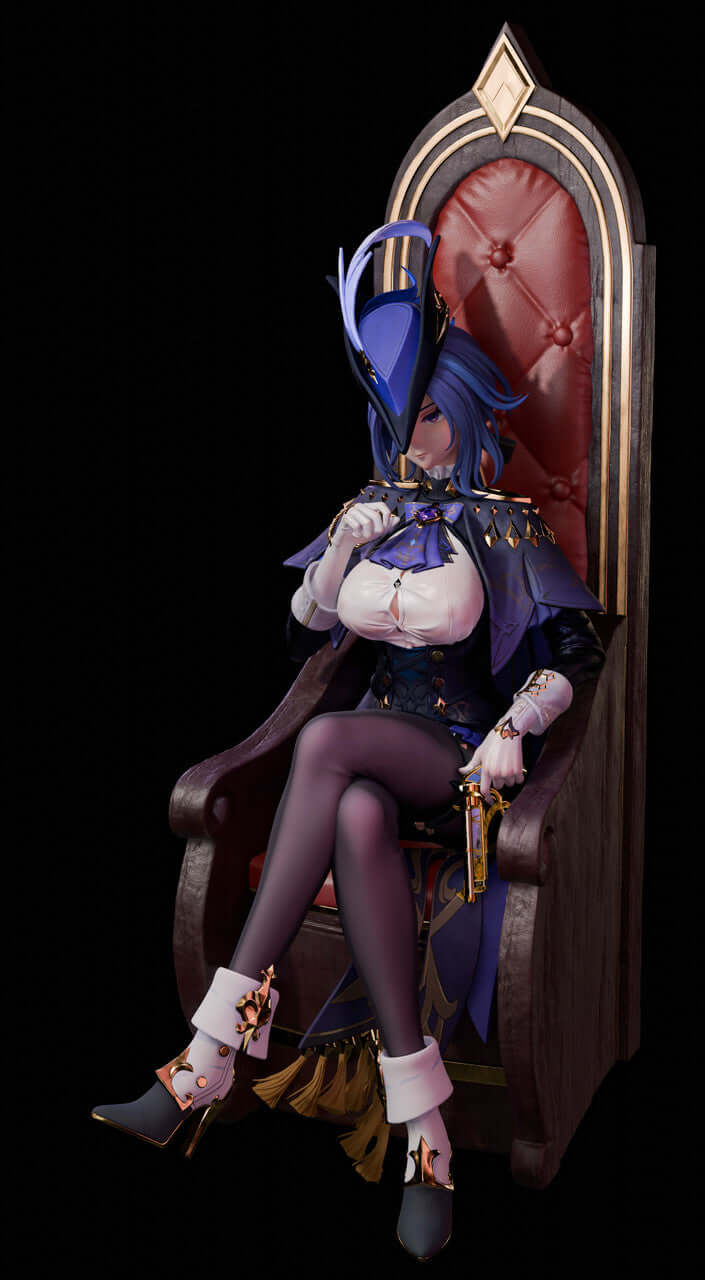 Genshin impact Clorinde Figure