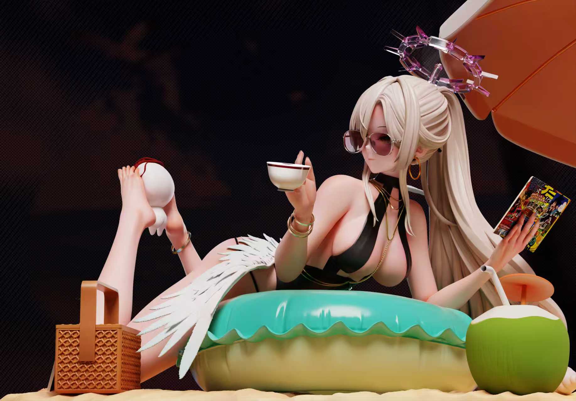[Pre-order] 1/6 Swimsuit Nagisa Statue - Miyin Studio