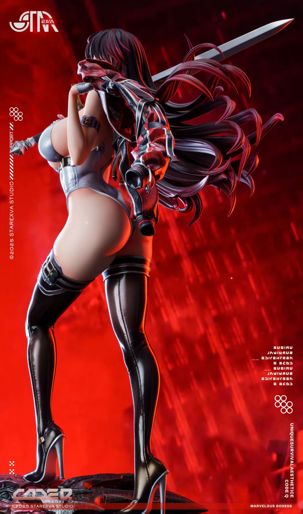 sexy anime statue