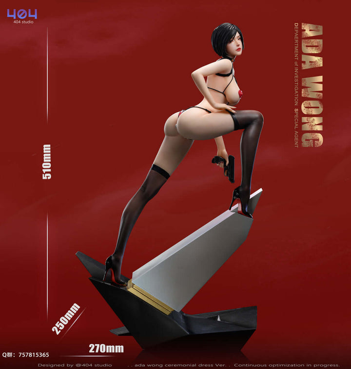 Ada Wong nude anime figure