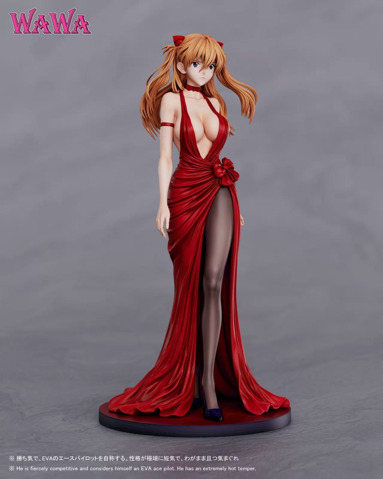 Asuka anime statue