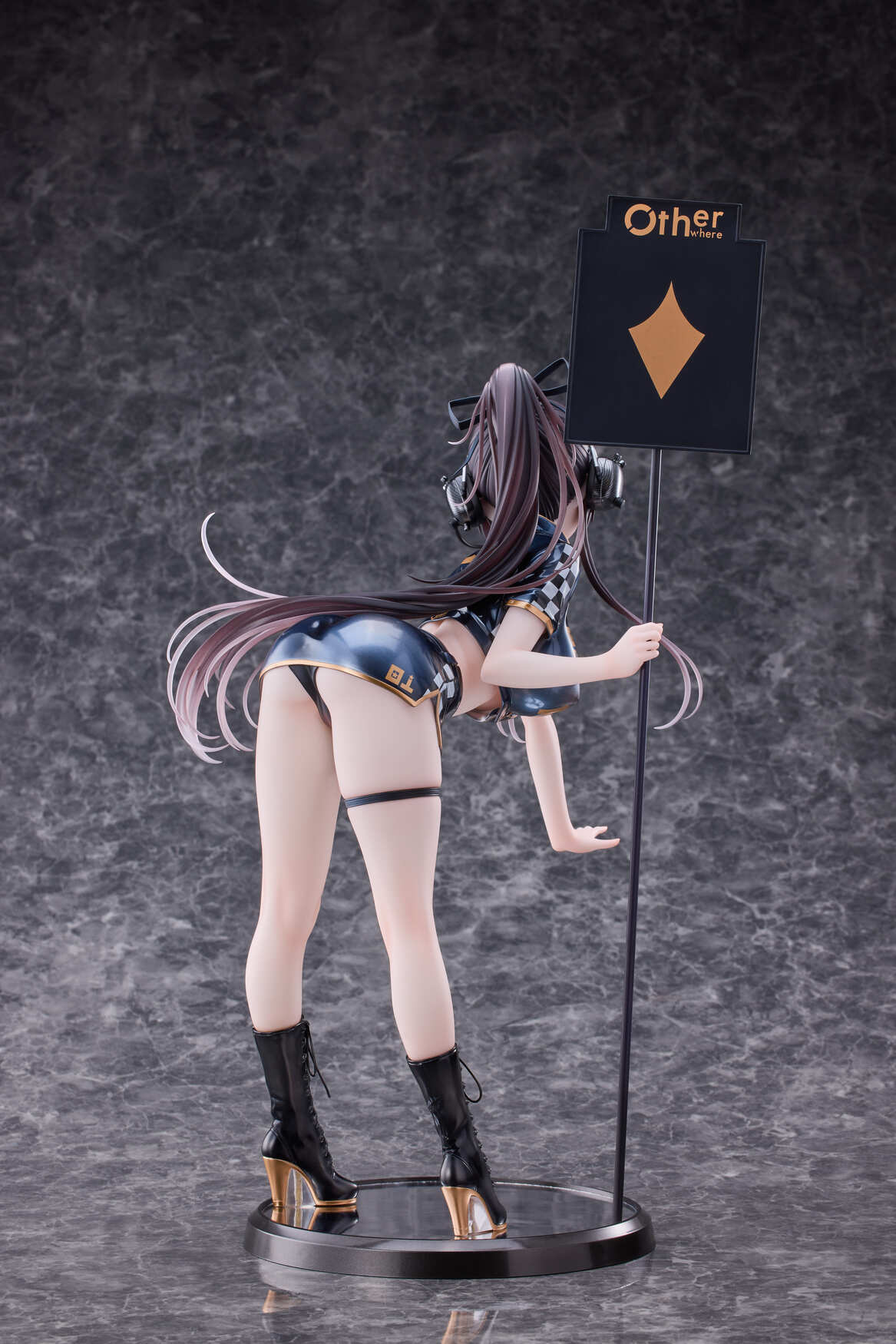 Sawa Kurumi Racing girl figure back