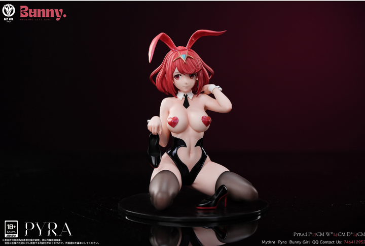 Bunny girl Pyra hentai figure