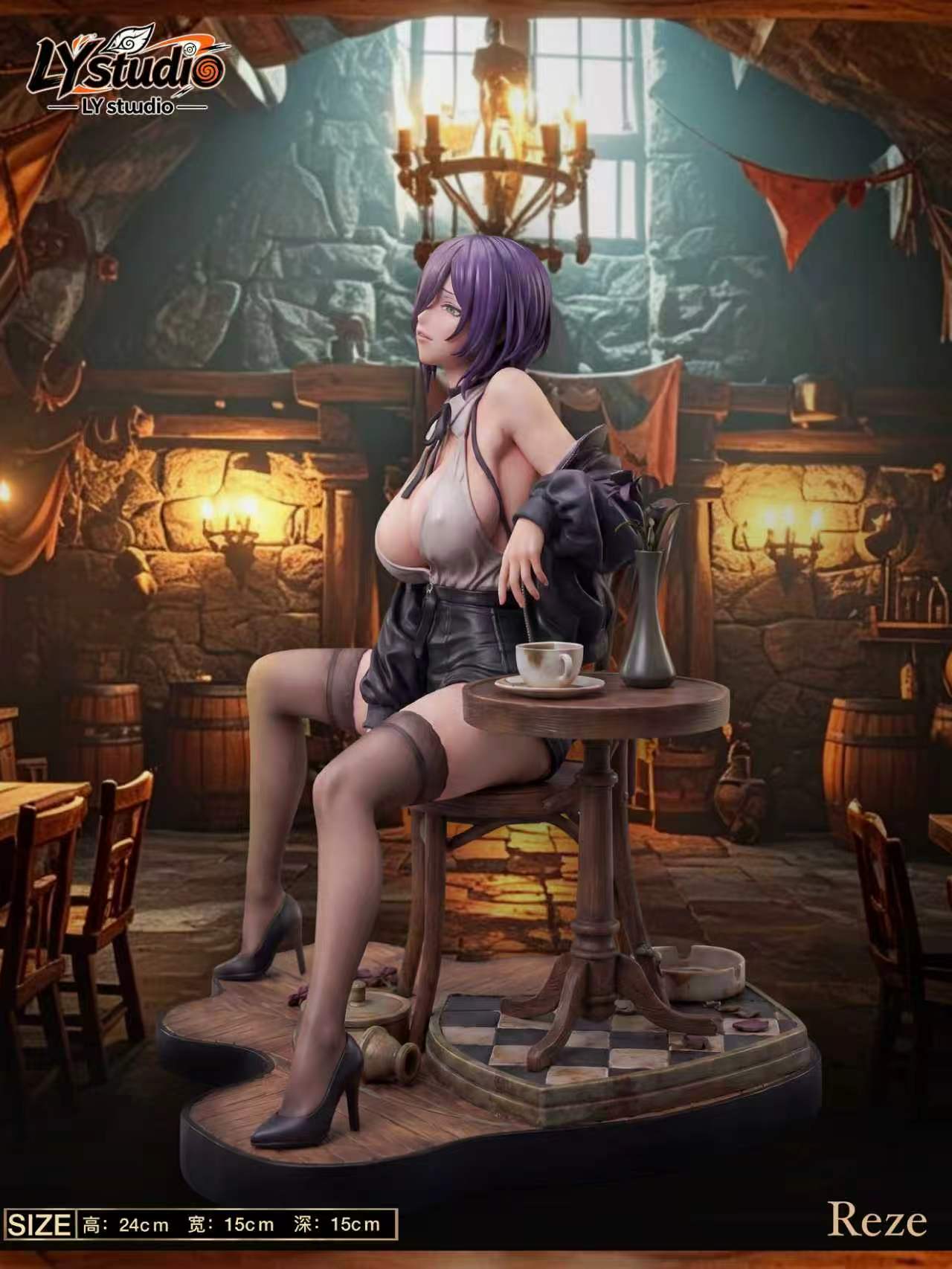 Reze Chainsaw Man statue
