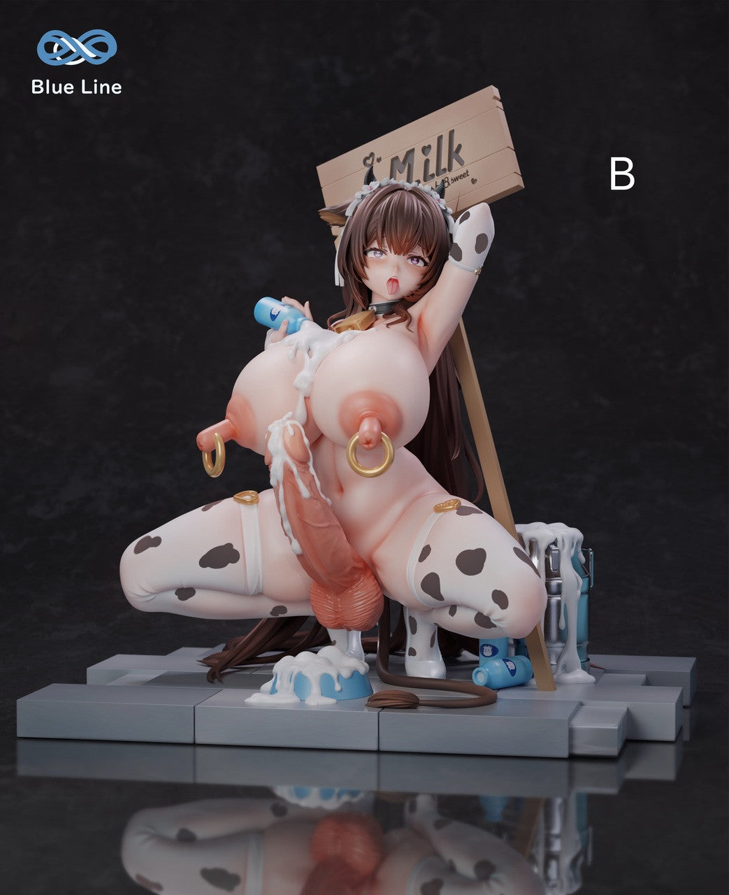 azur line naked figure