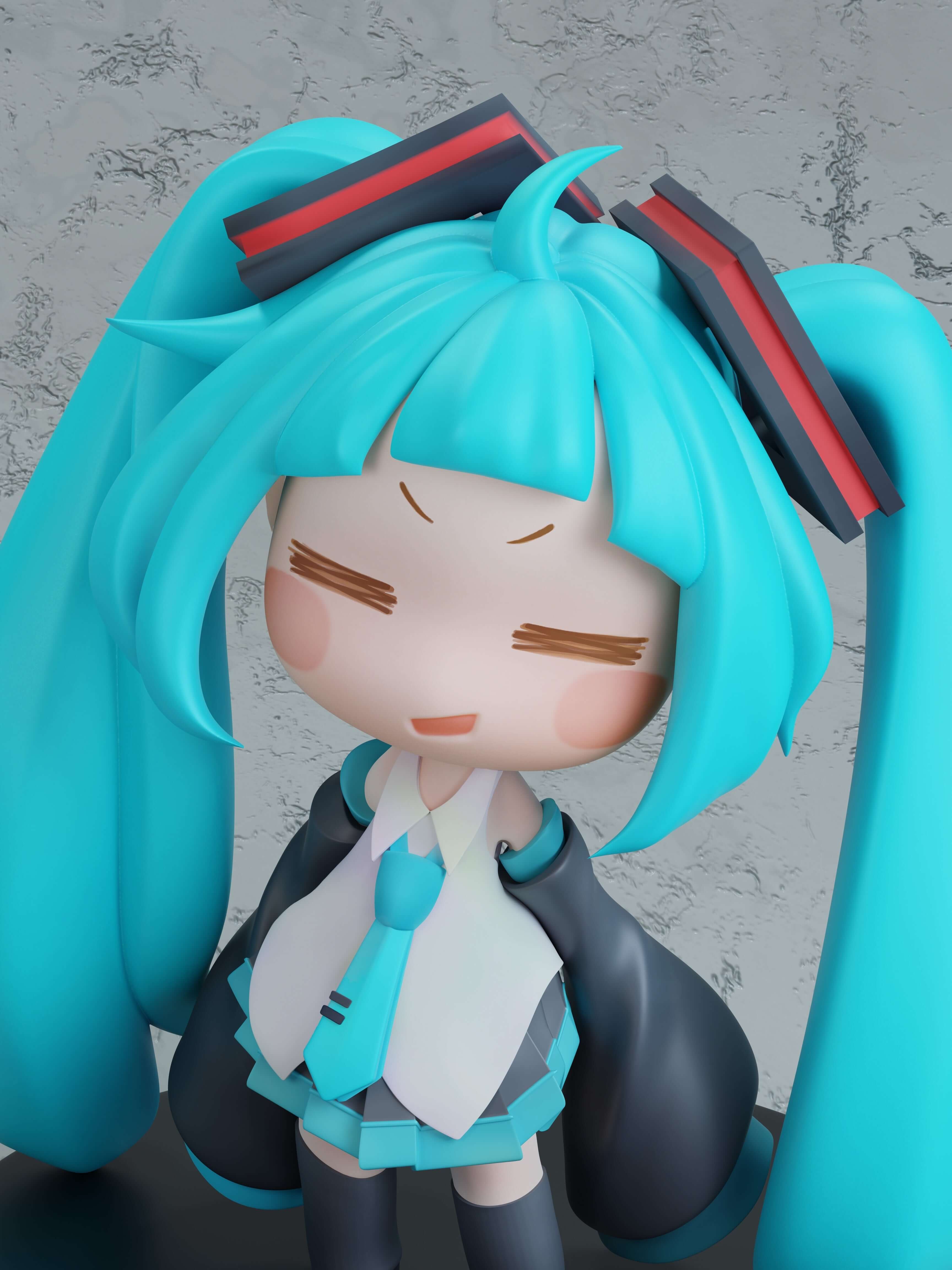 miku figure detail