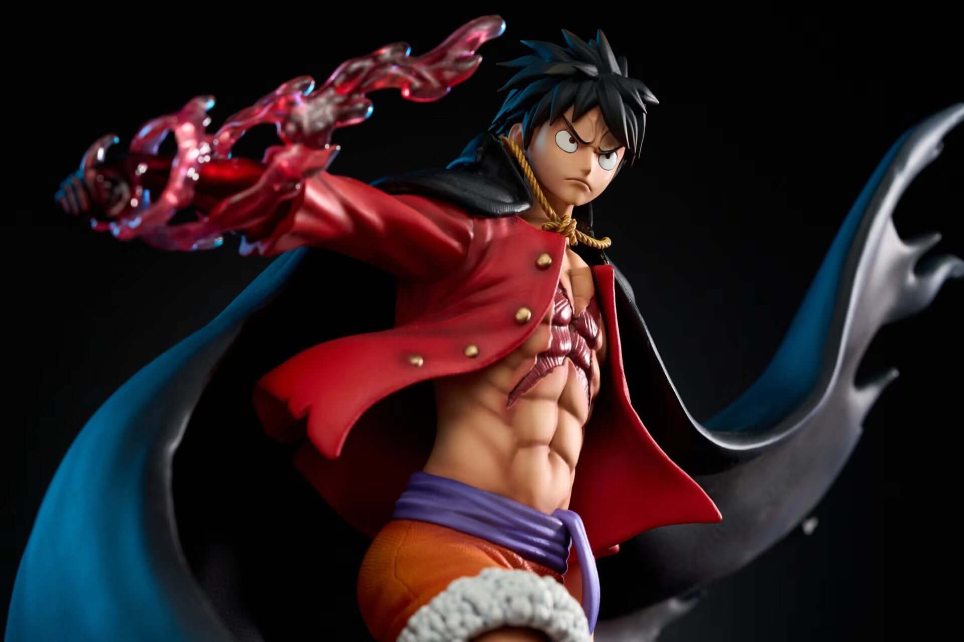 luffy figure front