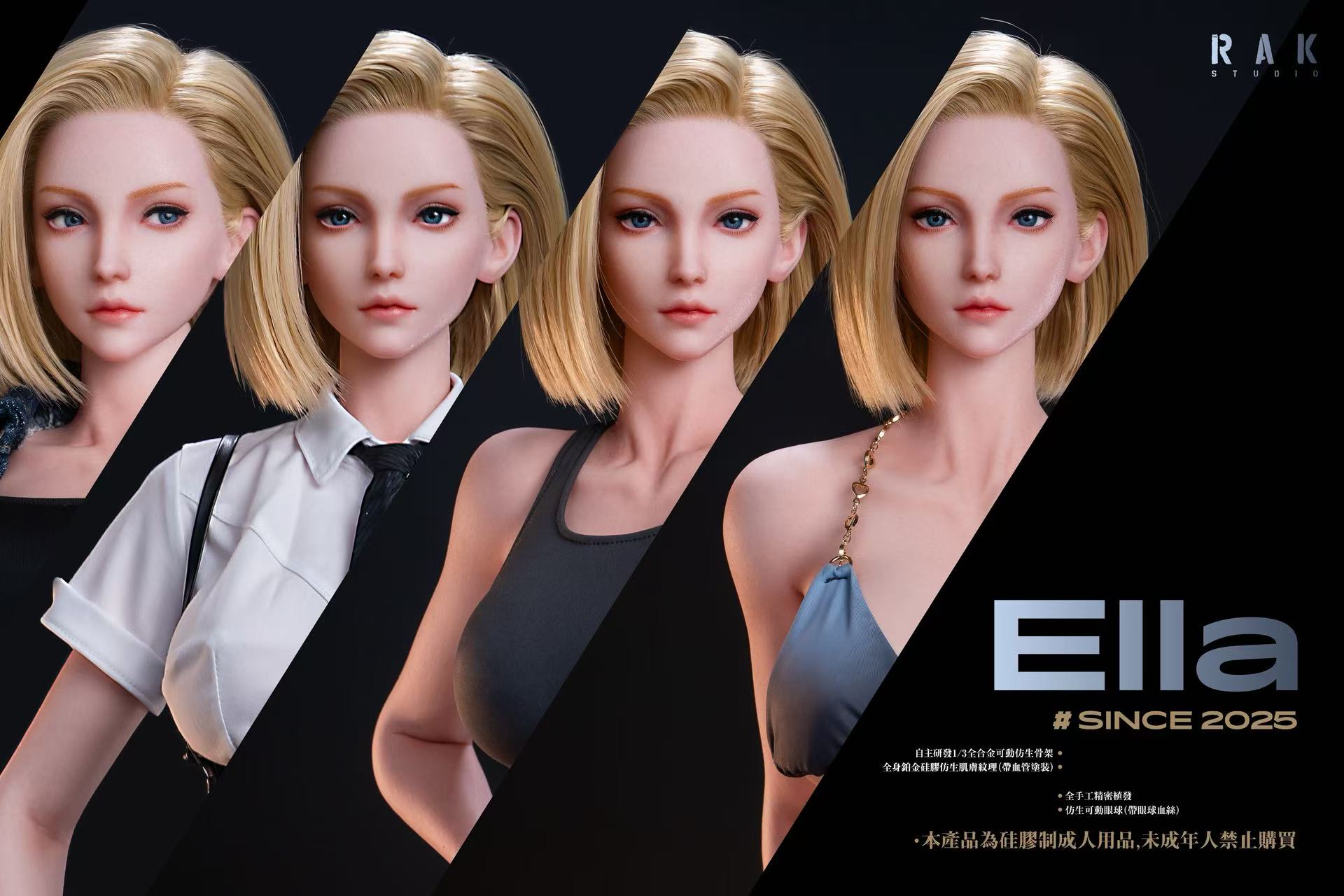 [Pre-order] Ella Movable Silicone Adult Doll - RAK