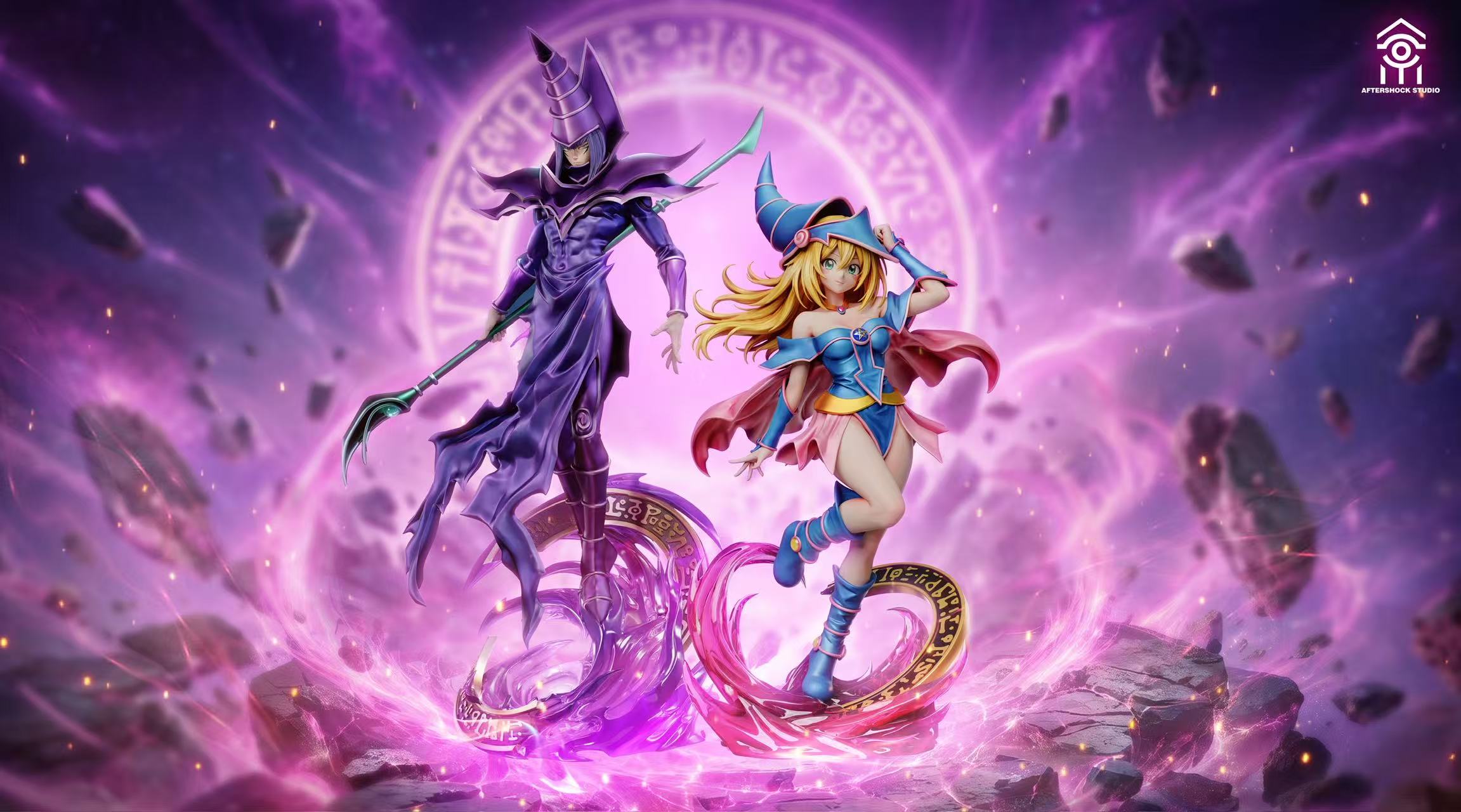 Dark Magician Girl anime statue