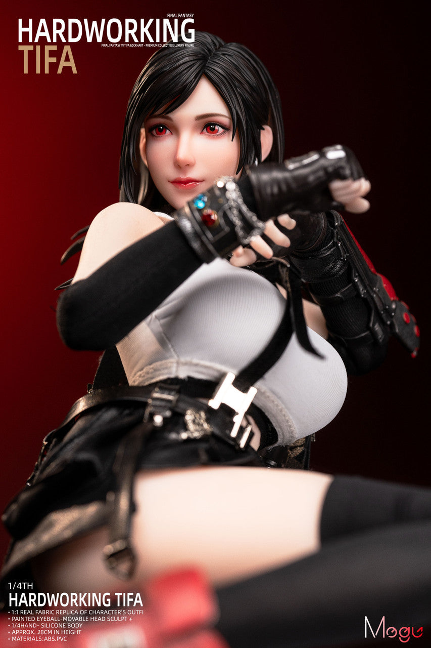 [Pre-order] 1/4 Tifa Silicone Articulated Figure - Mogu Studio