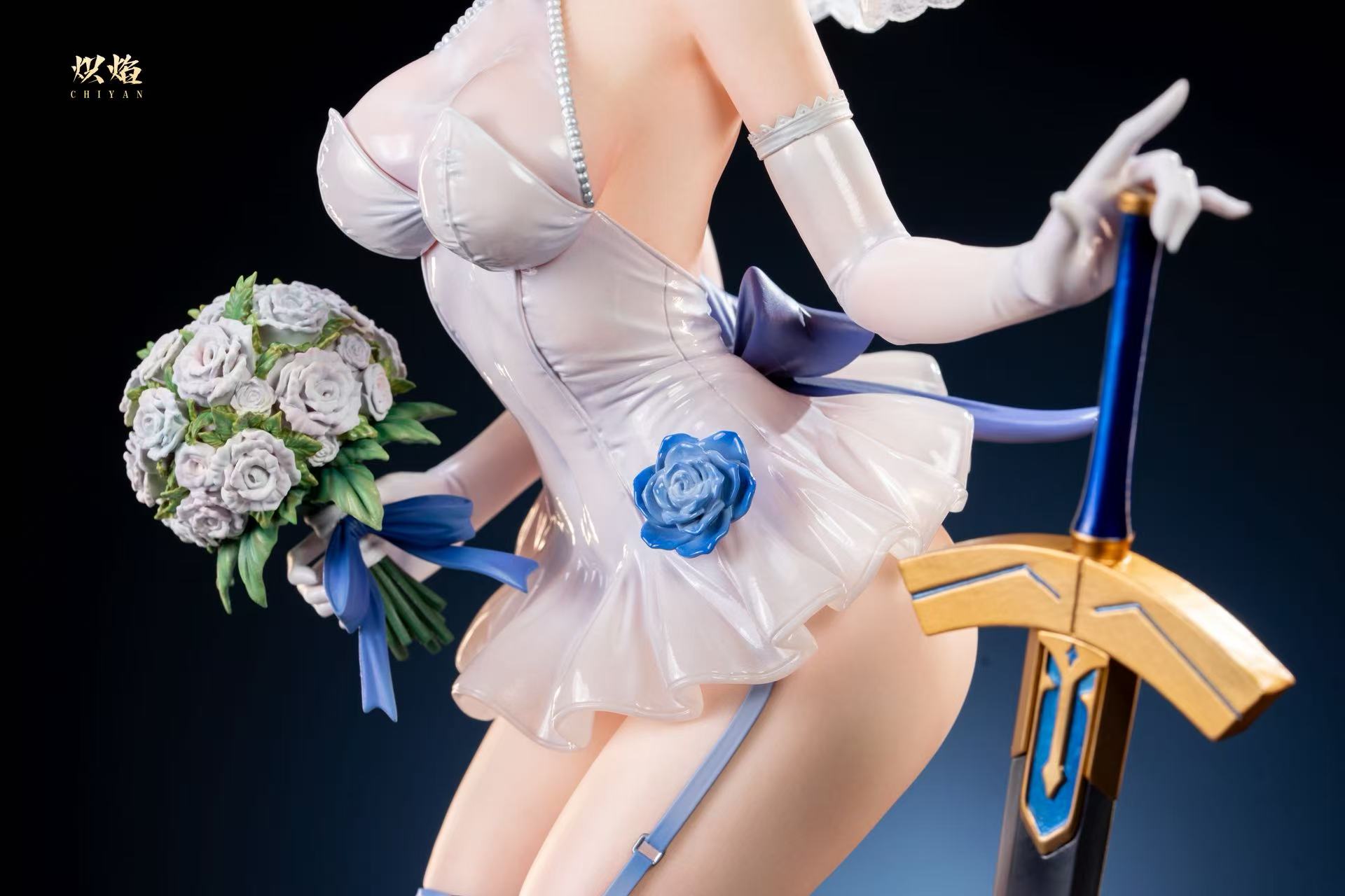 saber hentai figure