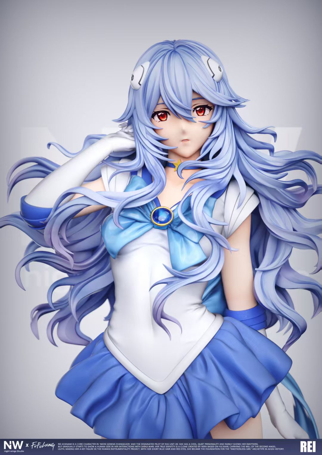Rei Ayanami statue