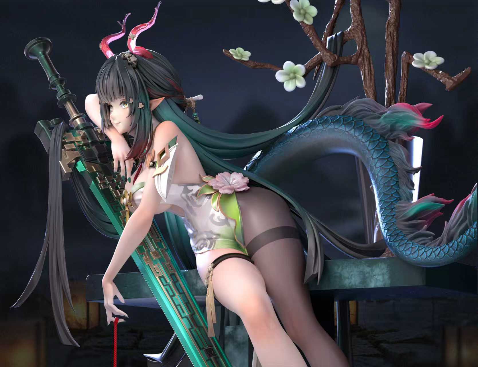 Zhuang Fangyi hentai statue