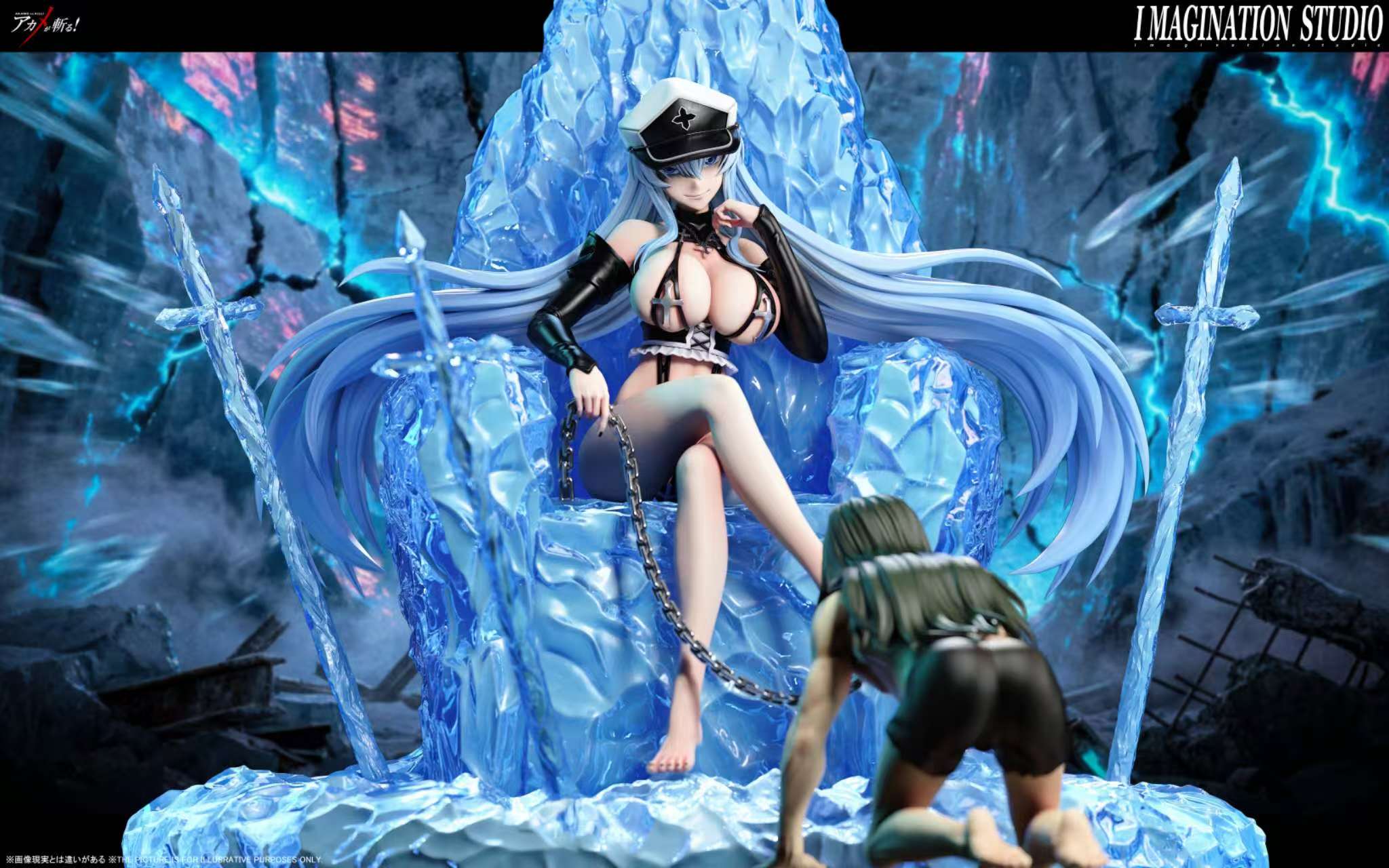 Esdeath Akame Ga Kill! statue