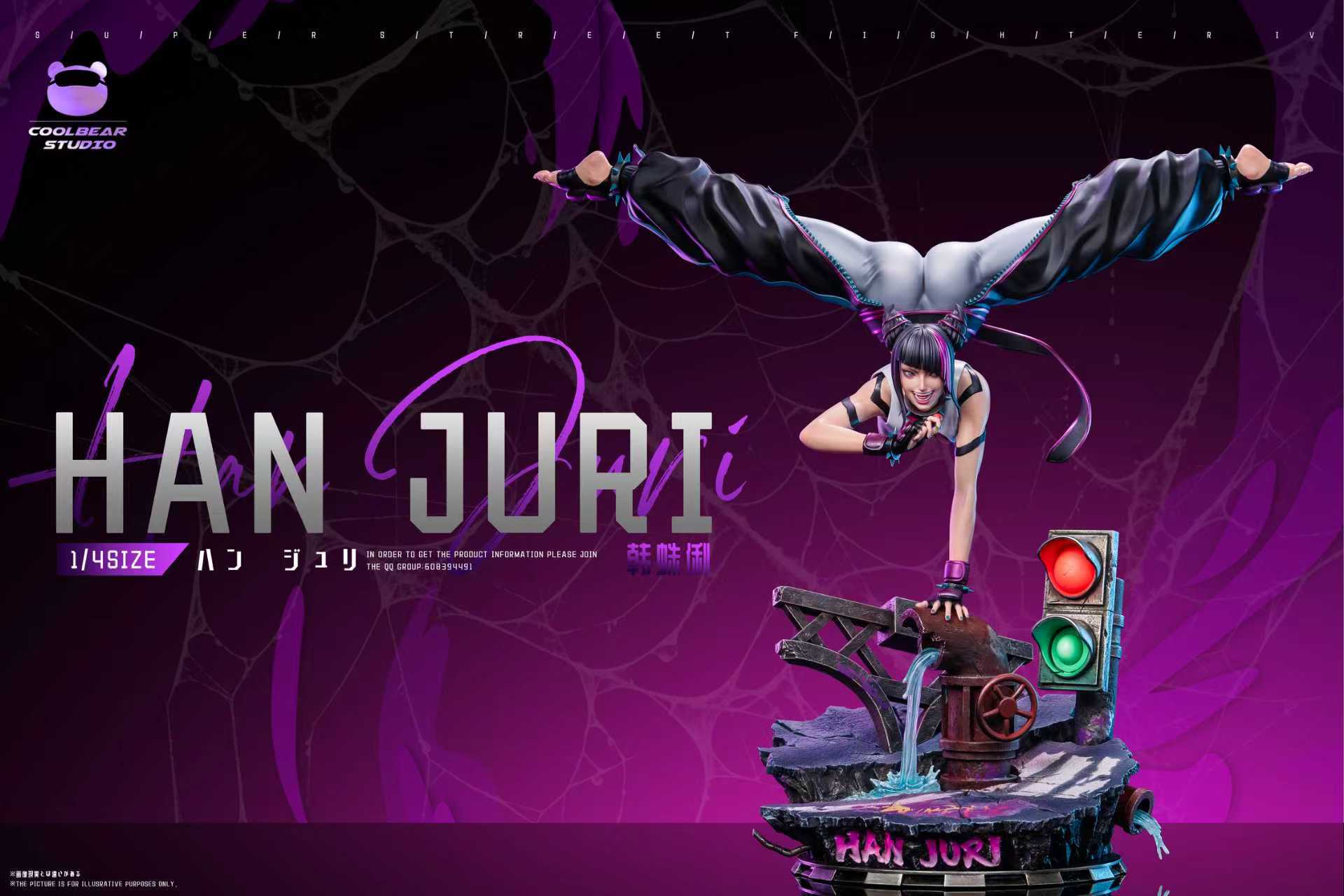 Juri Han Street Fighter figure