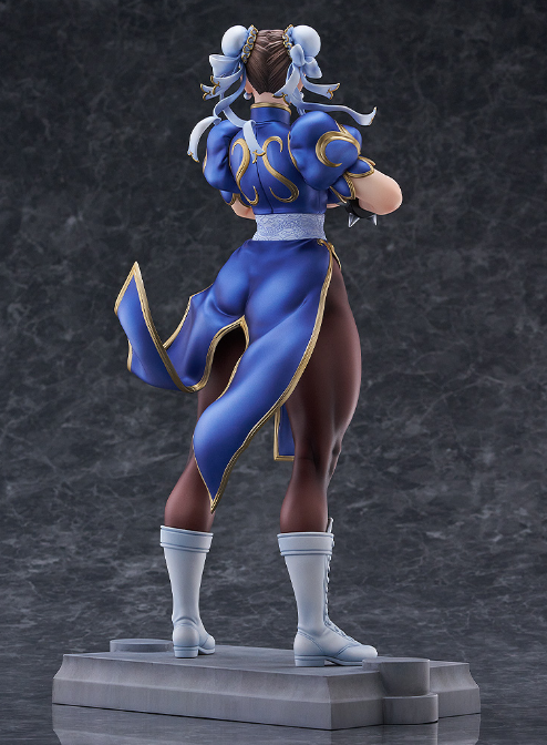 Chun Li Street Fighter figure back