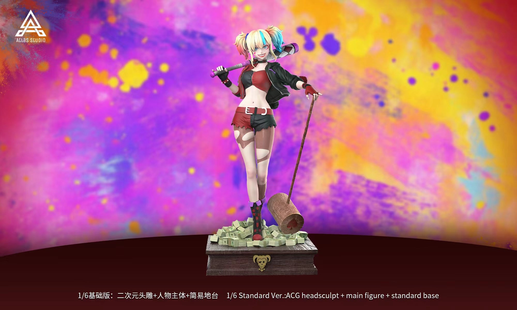 [Pre-order] 1/6 & 1/4 Harley Quinn - Atlas Studio