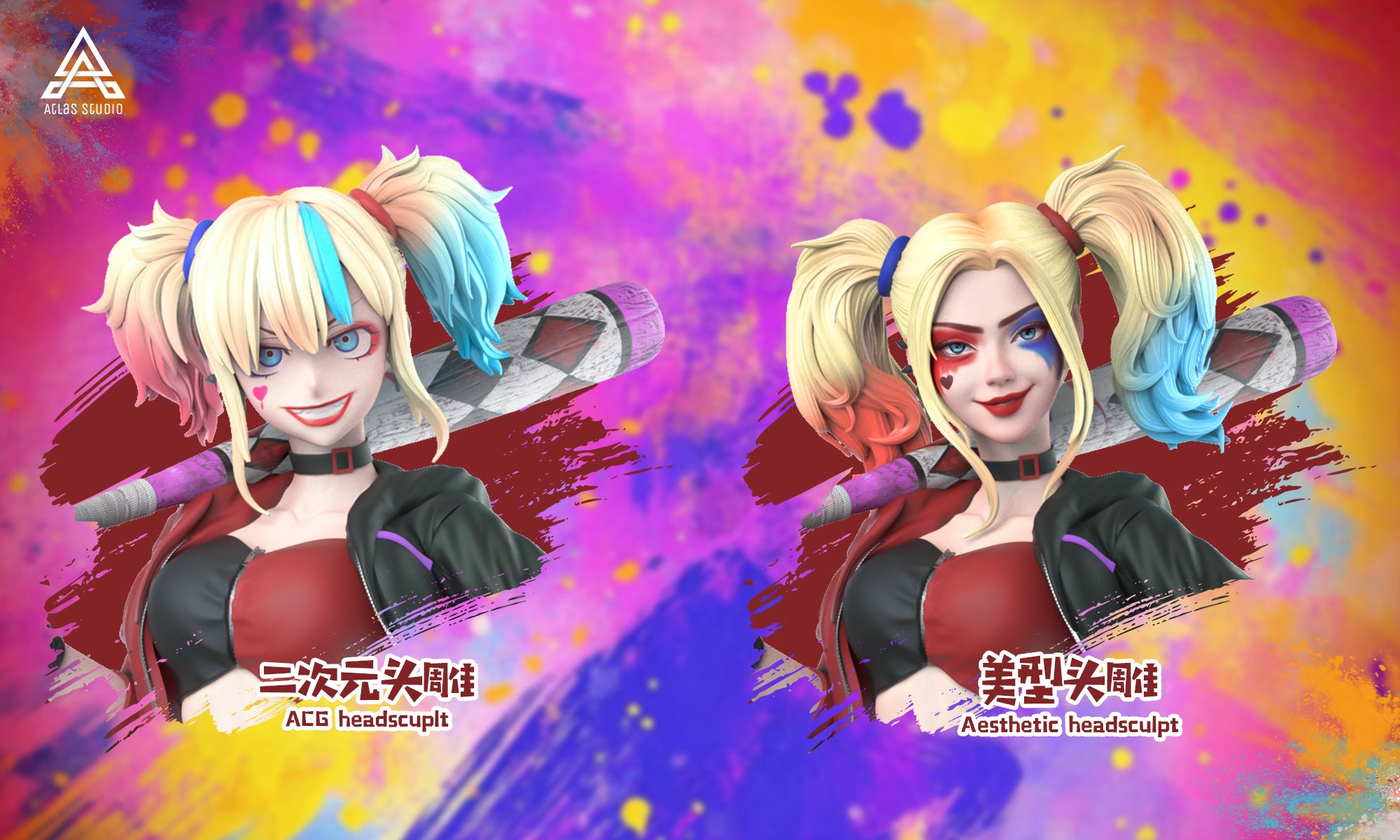 [Pre-order] 1/6 & 1/4 Harley Quinn - Atlas Studio