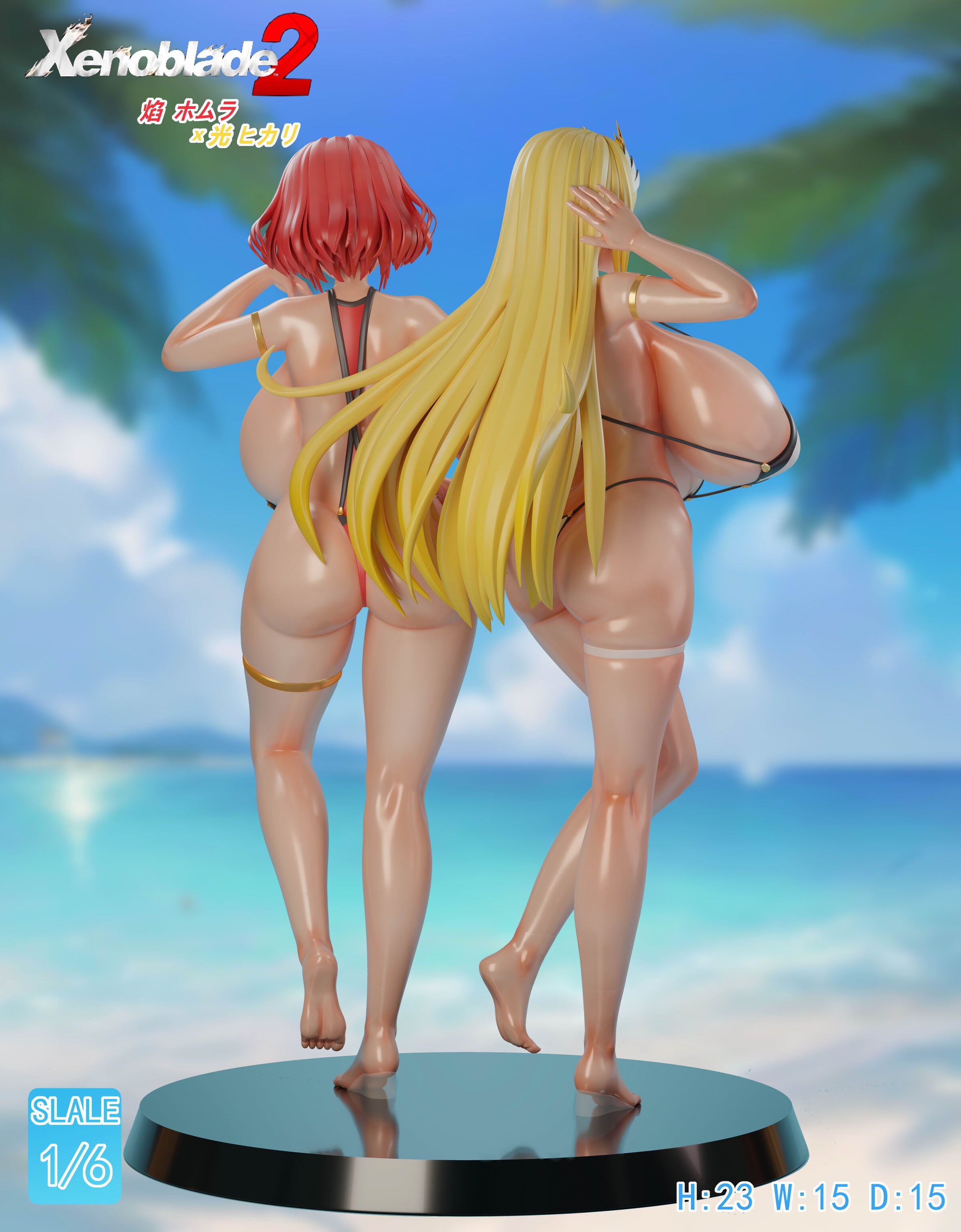 Xenoblade Chronicles naked anime figure