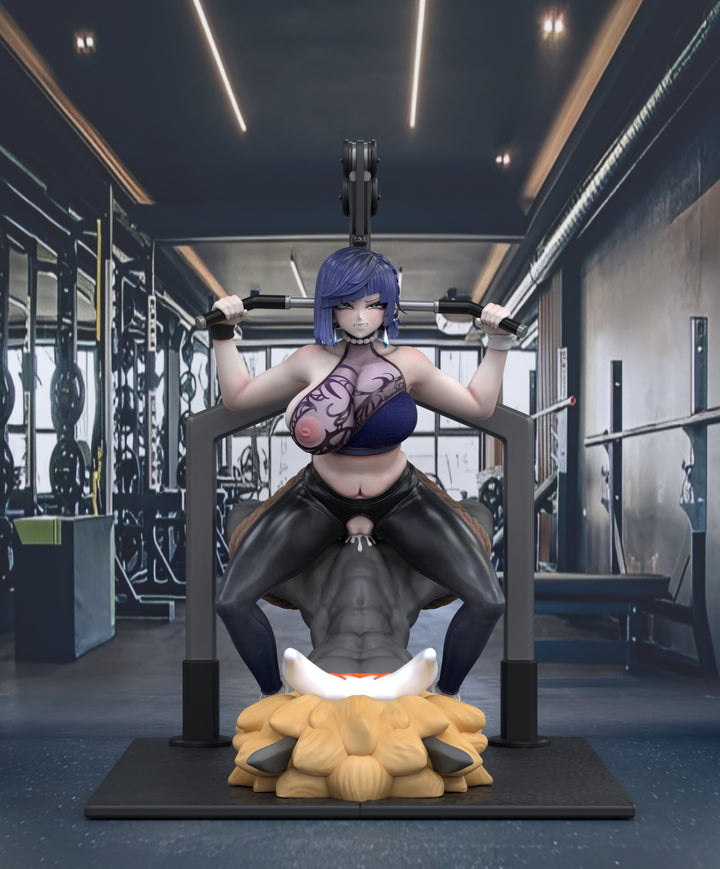 Genshin Impact Yelan hentai statue