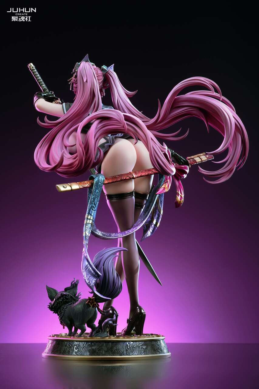 Demon Slaying Girl Aya anime figure