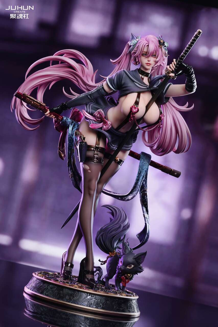 [Pre-order] 1/4 Demon Slaying Girl Aya Statue - JuHunCREATE