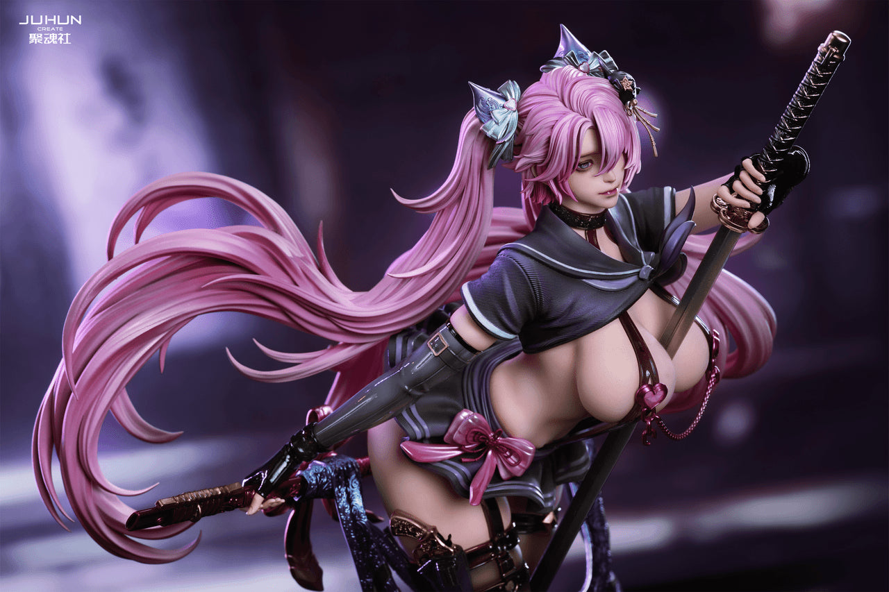 [Pre-order] 1/4 Demon Slaying Girl Aya Statue - JuHunCREATE