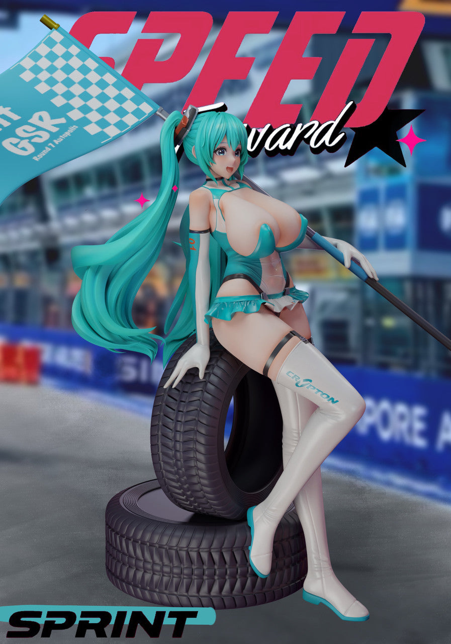 Hatsune Miku hentai statue