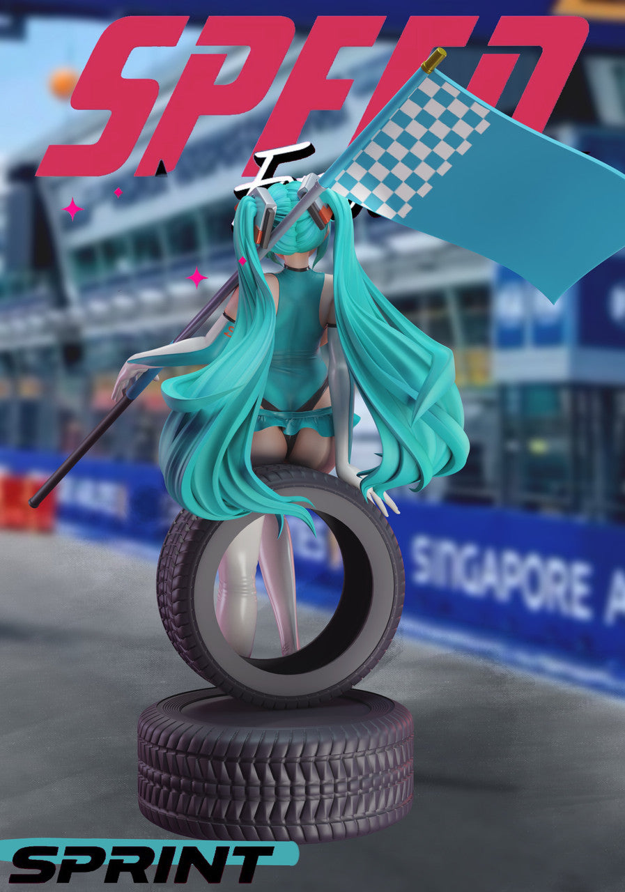 [Pre-order]  Racing Girl Hatsune Miku - SC Studio