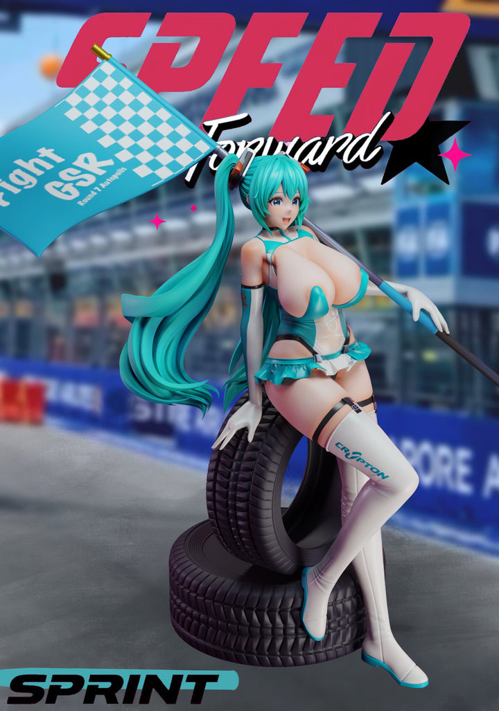 Hatsune Miku hentai figure