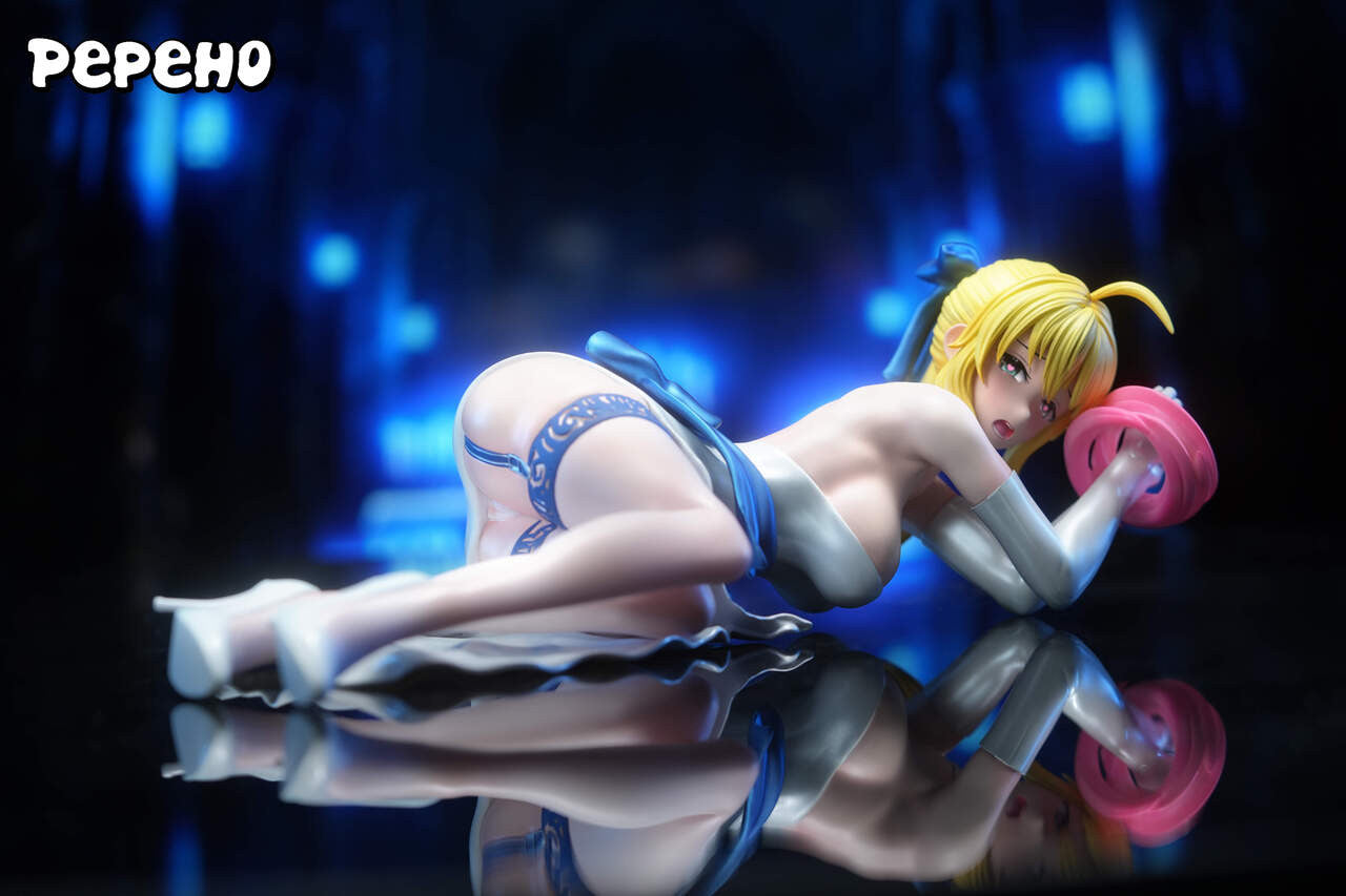 Saber hentai anime figure