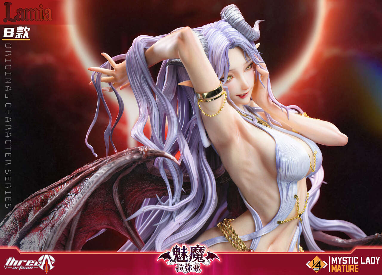 [Pre-order] 1/4 Succubus Lamia - Three Artisan Studio