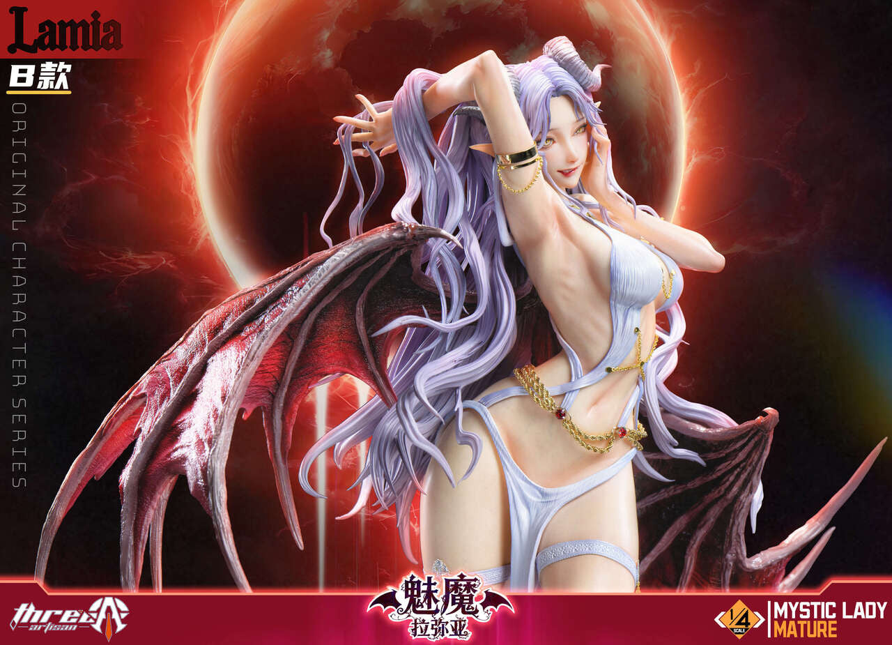 [Pre-order] 1/4 Succubus Lamia - Three Artisan Studio