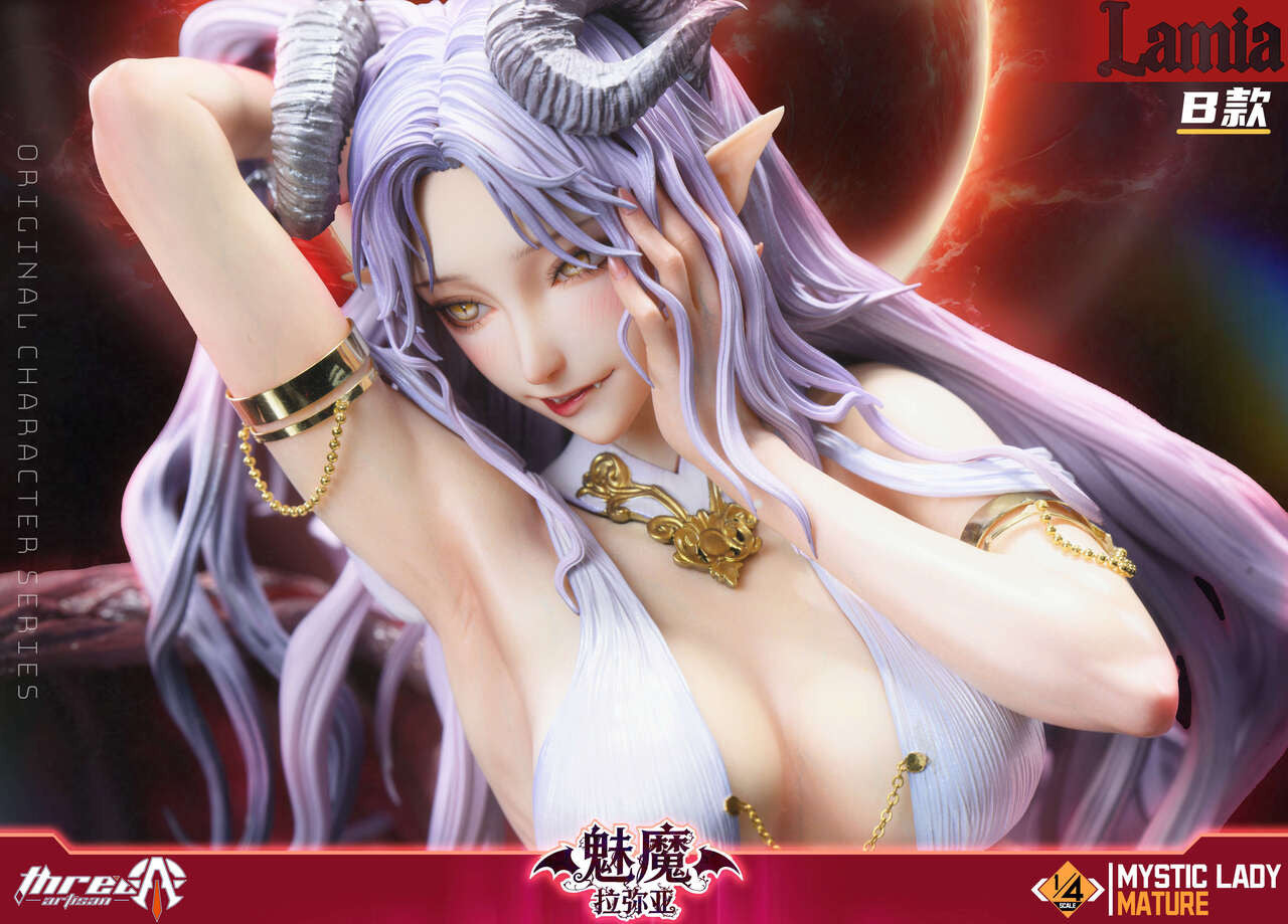 [Pre-order] 1/4 Succubus Lamia - Three Artisan Studio