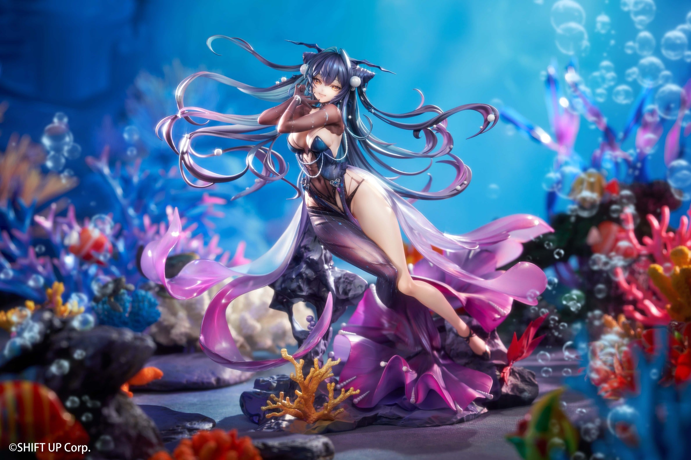 Little Mermaid Nikke statue